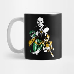 Green With White Mug